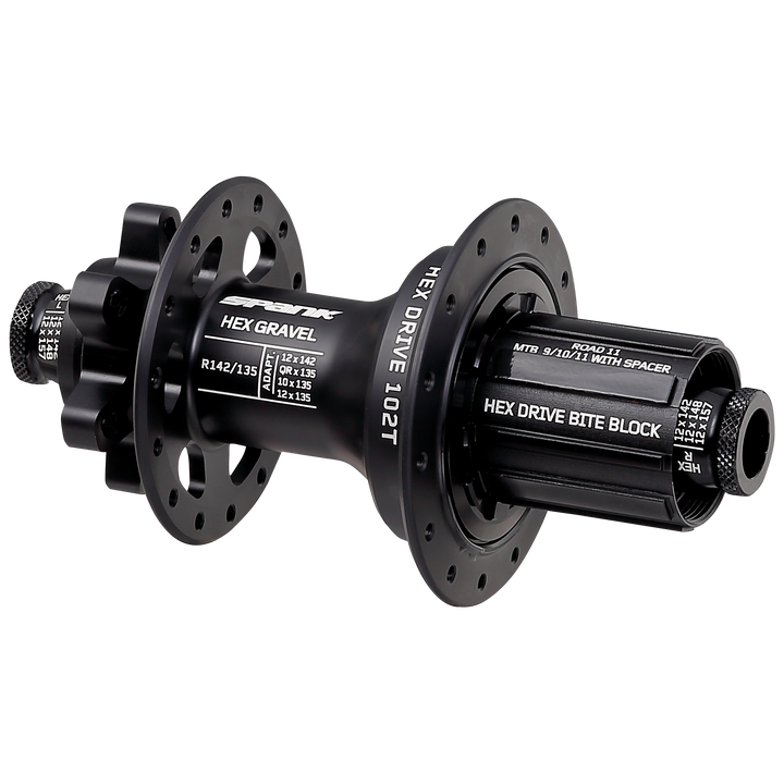SPANK HEX GRAVEL R135/142 Hub